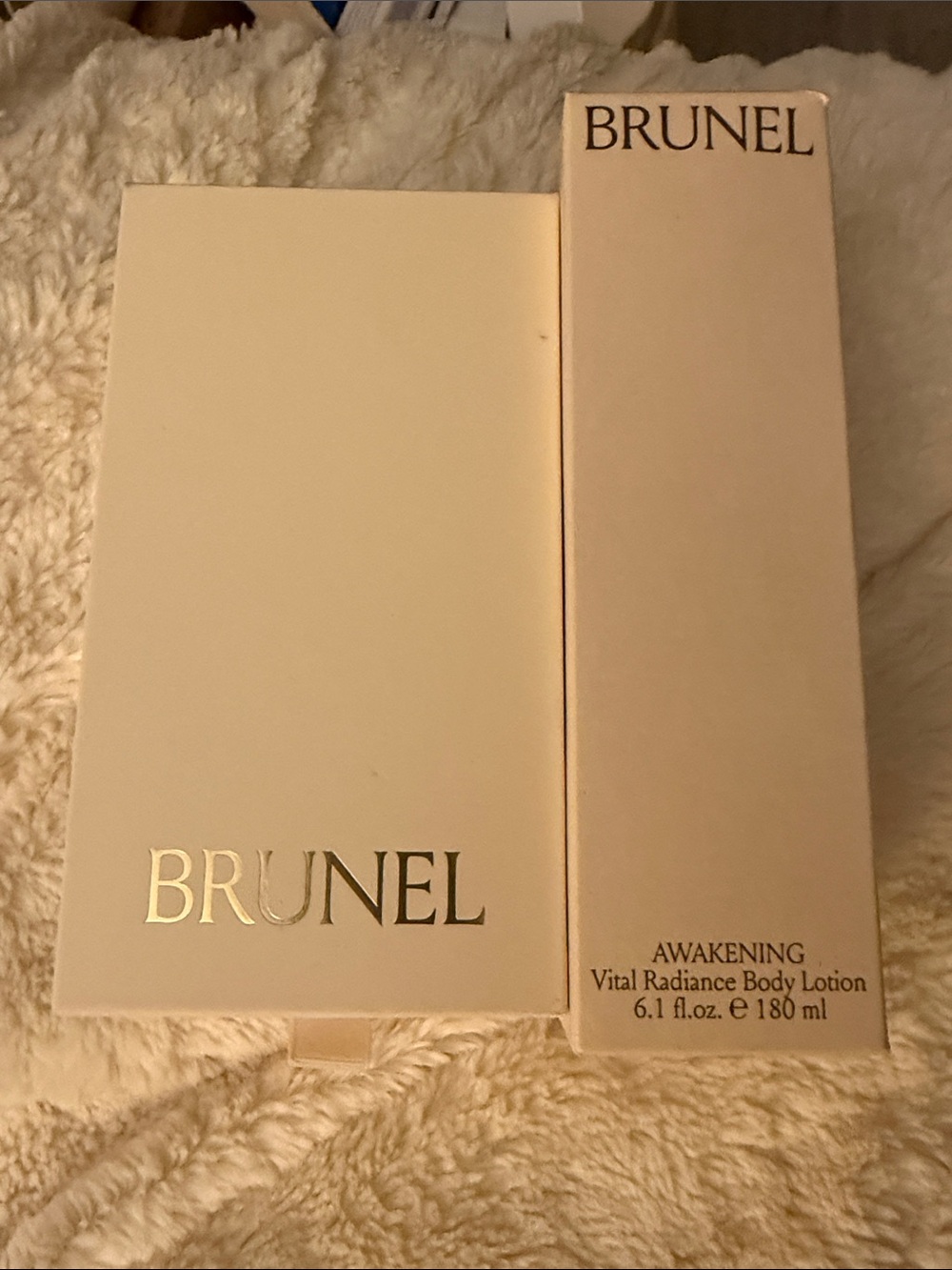 BRUNEL Beauty Vital Radiance Duo — Body Lotion + Golden Hour Glow Oil | NIB